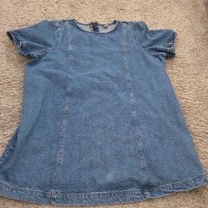 Old Navy Blue Denim Dress